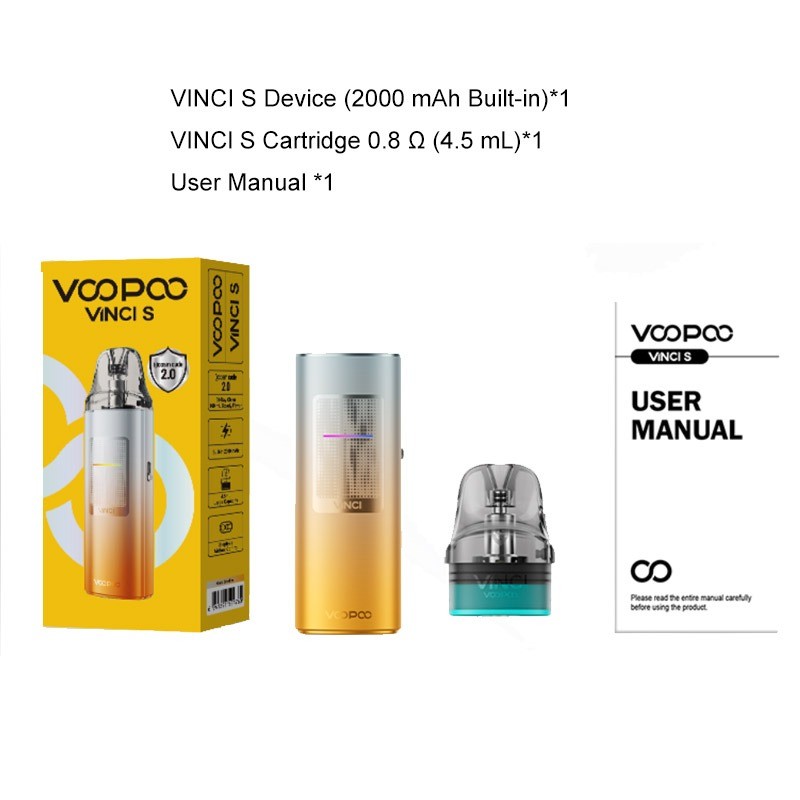 voopoo vinci s package