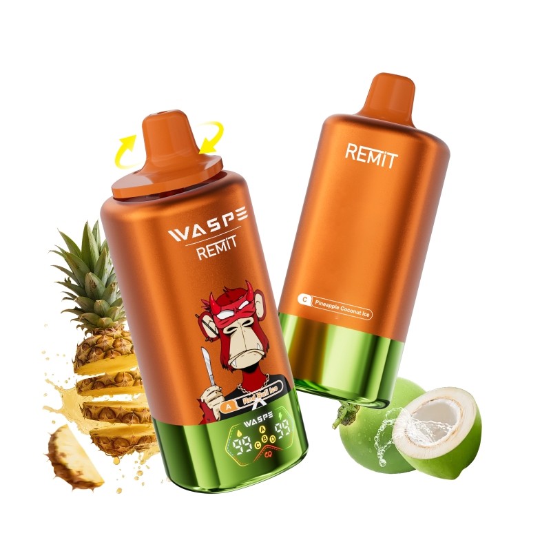 red bull ice & banana ice & pineapple coconut ice & triple mango ice waspe & remit 4-in-1 100k