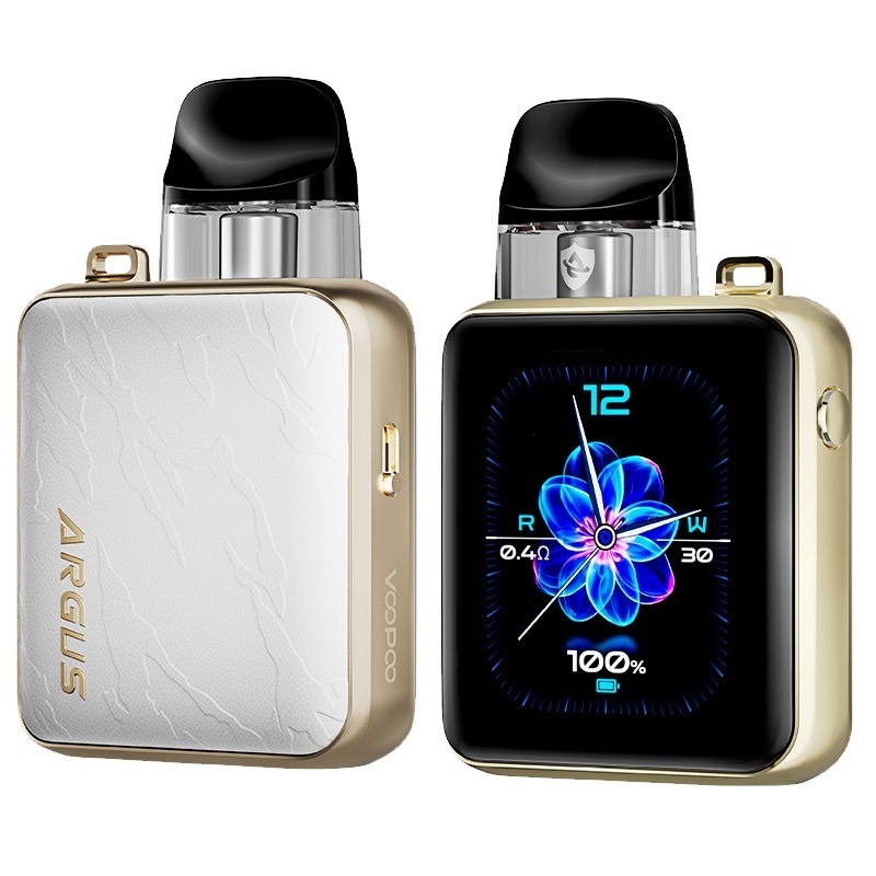 silver leather voopoo argus p3