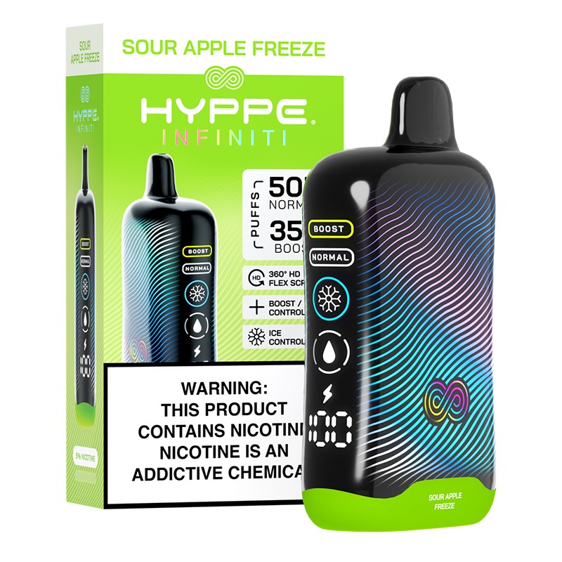 sour appke freeze hyppe infiniti 50k