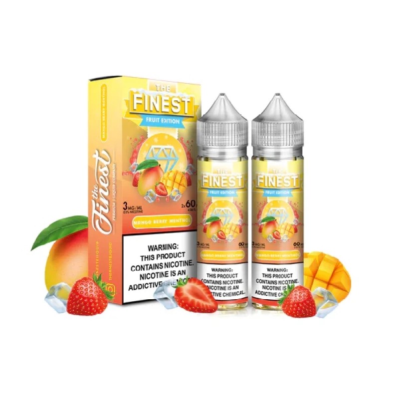 the finest fruit edition mango berry menthol e-juice