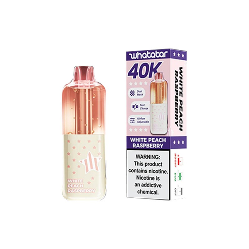 white peach raspberry whatabar linko 40k