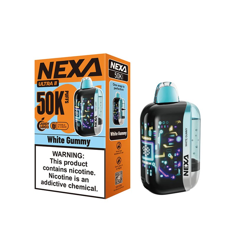 white gummy nexa ultra 2 50k