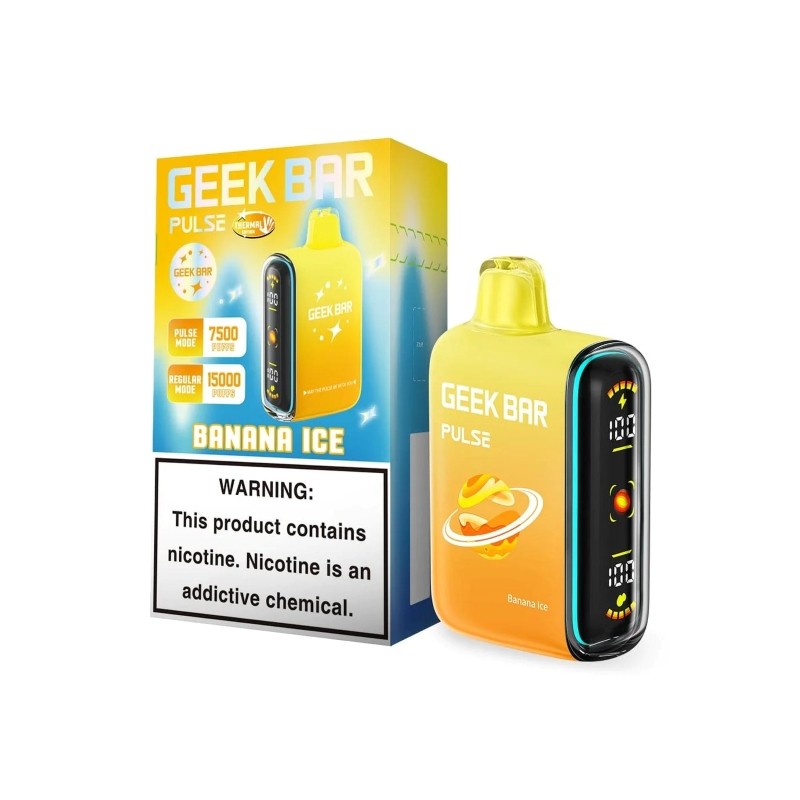 banana ice geek bar pulse 15000 thermal edition