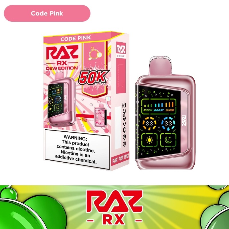 code pink raz rx50k dew edition