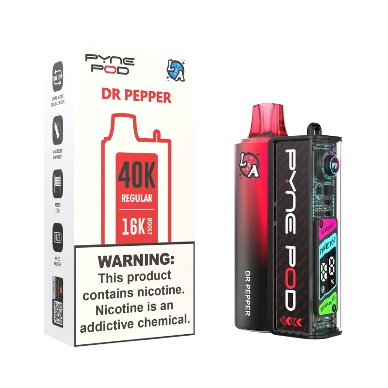 dr pepper pyne pod click 40k