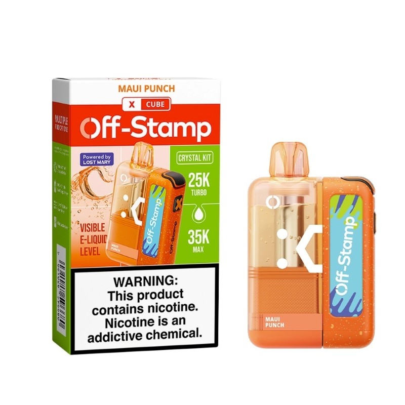 maui punch off-stamp x cube crystal cube 35k