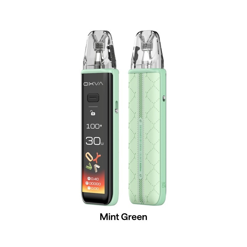 mint green oxva xlim 3 ultra