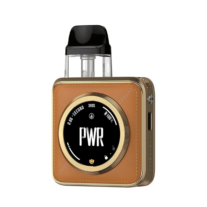 orange leatherette vaporesso xros 5 nano