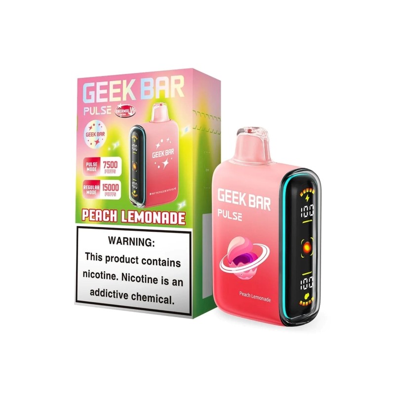 peach lemonade geek bar pulse 15000 thermal edition
