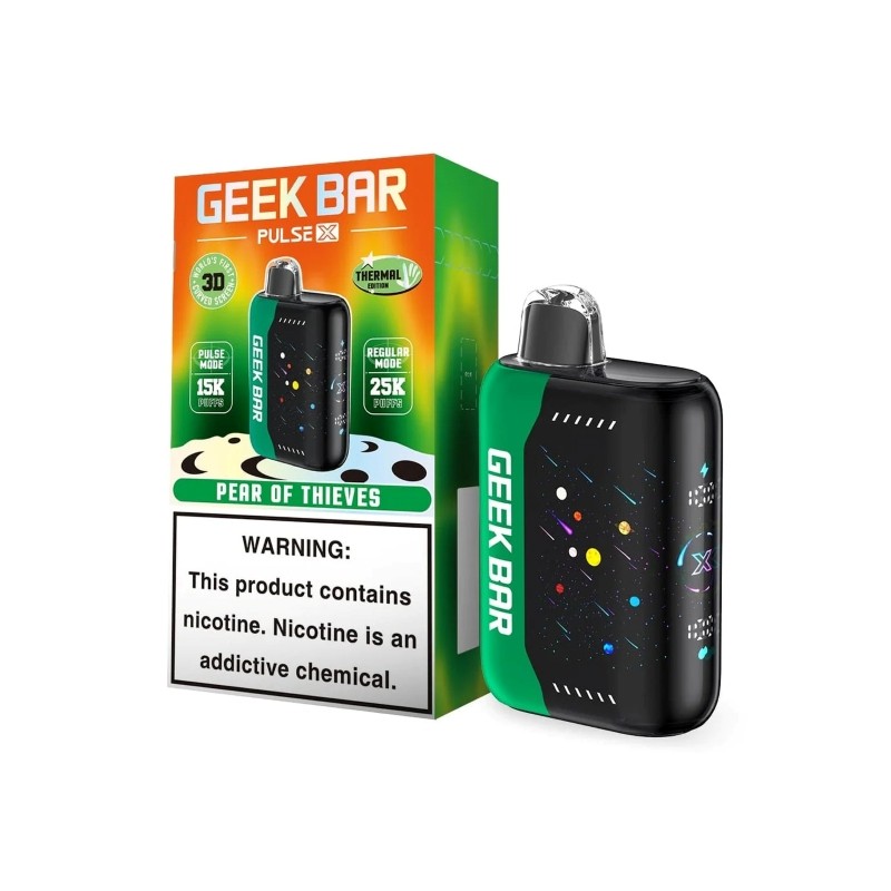 pear of thieves geek bar pulse x 25k thermal edition