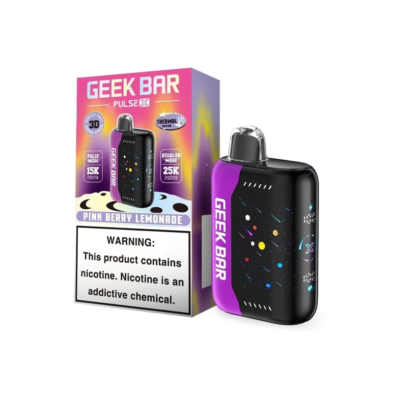 pink berry lemonade geek bar pulse x 25k thermal edition