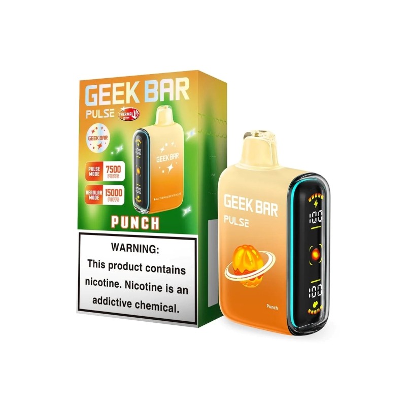 punch geek bar pulse 15000 thermal edition