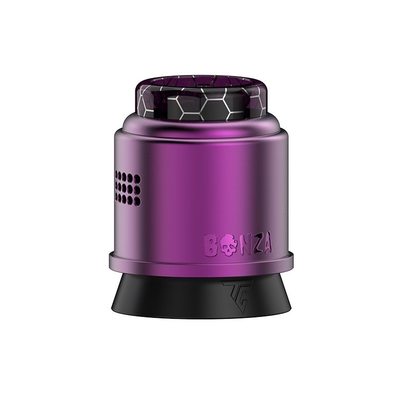 purple thunder cloud x vaping bogan bonza pro rda