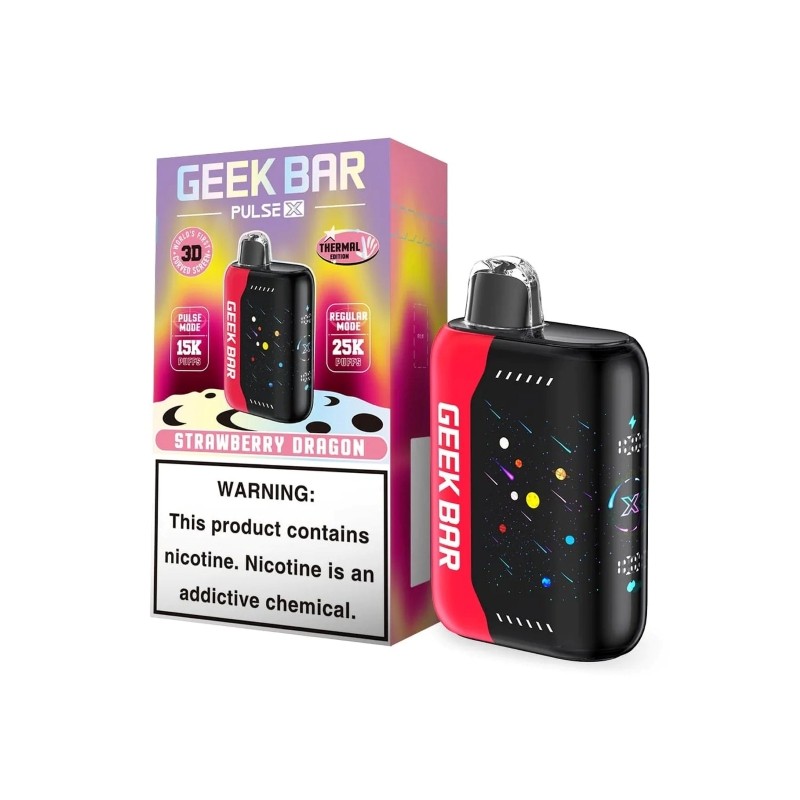 strawberry dragon geek bar pulse x 25k thermal edition