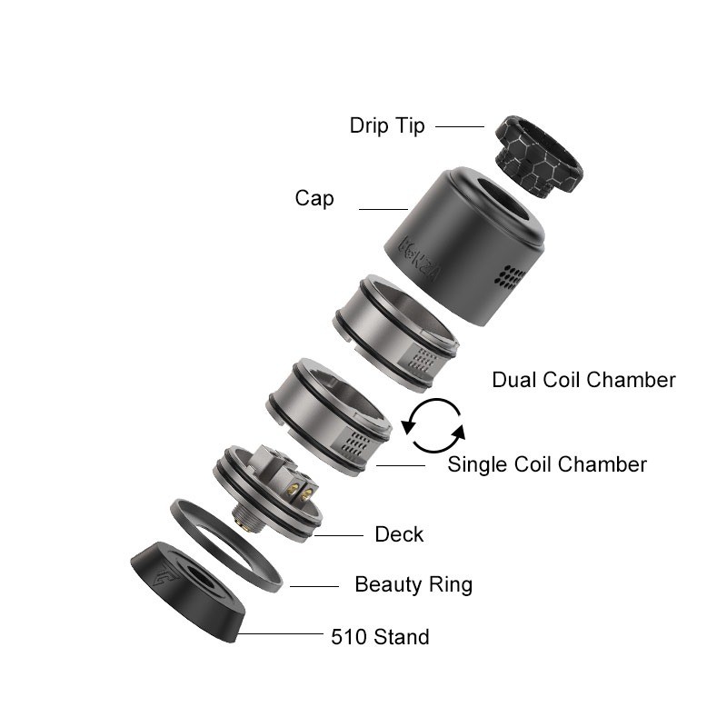thunder cloud x vaping bogan bonza pro rda detail