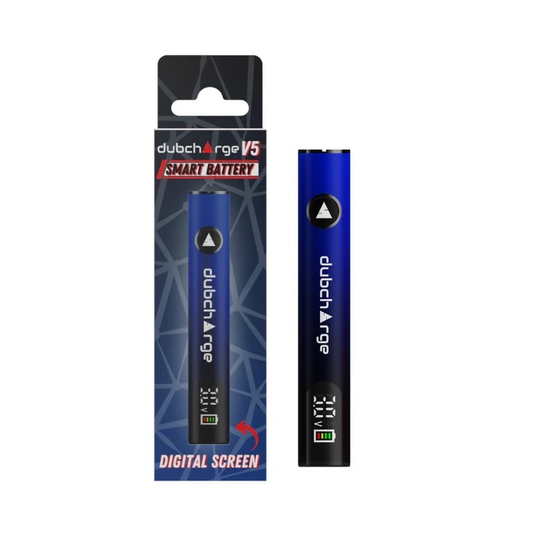 blue black ombre dubcharge v5 510 thread battery