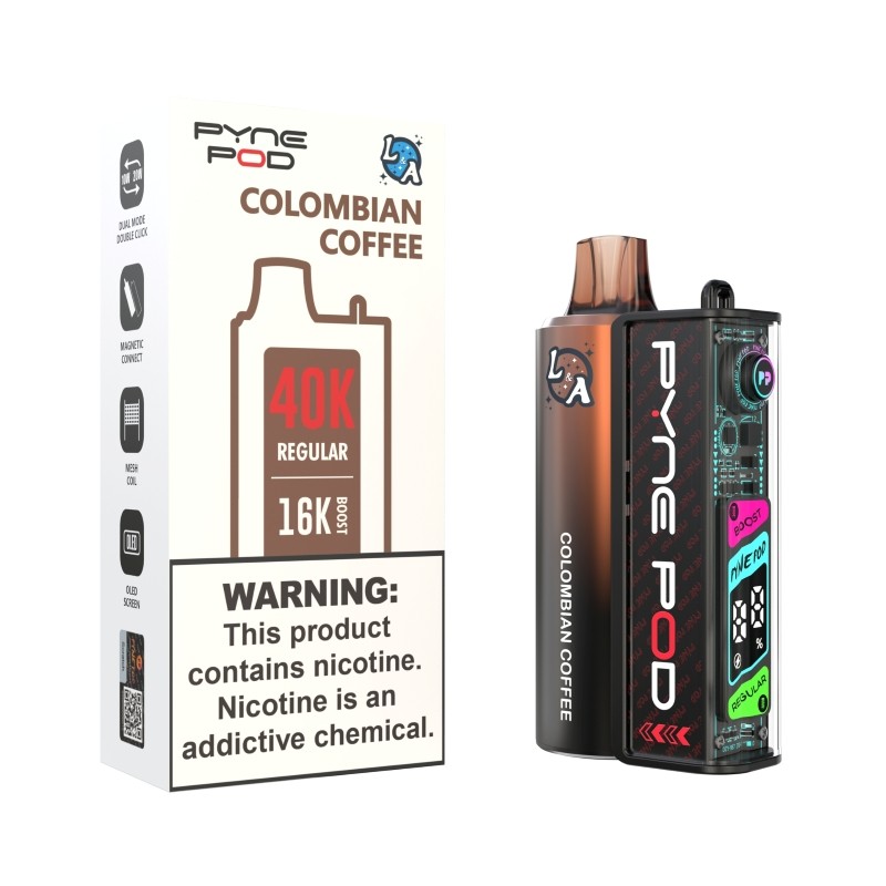 colombian coffee pyne pod click 40k