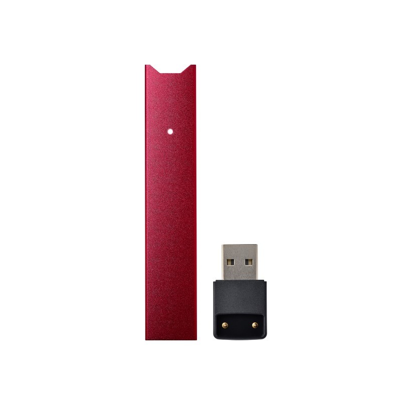 maroon red juul basic kit