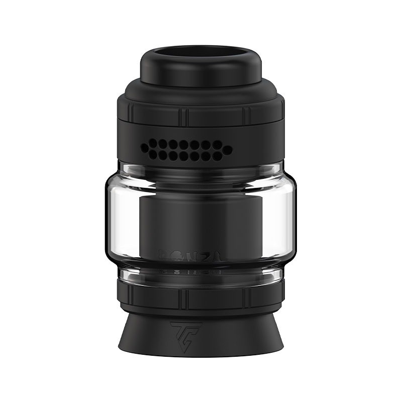 matte black thunder cloud x vaping bogan bonza pro rta