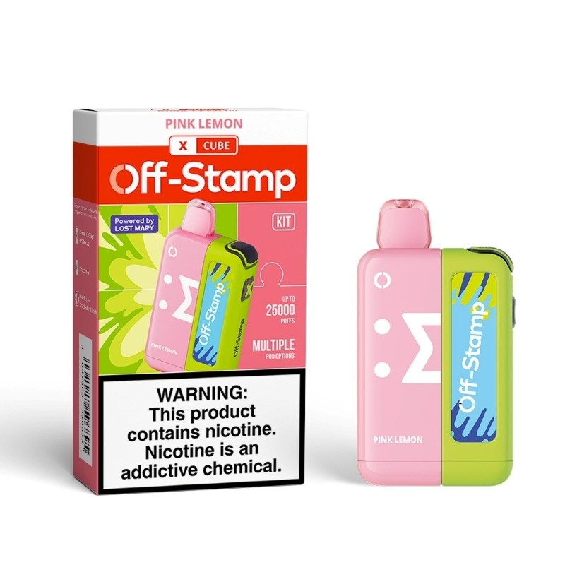 pink lemon off-stamp x cube 25k