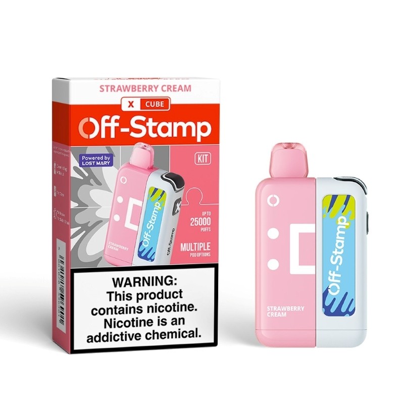 strawberry cream off-stamp x cube 25k