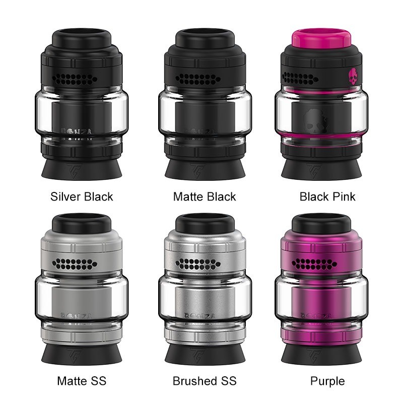 thunder cloud x vaping bogan bonza pro rta all colors