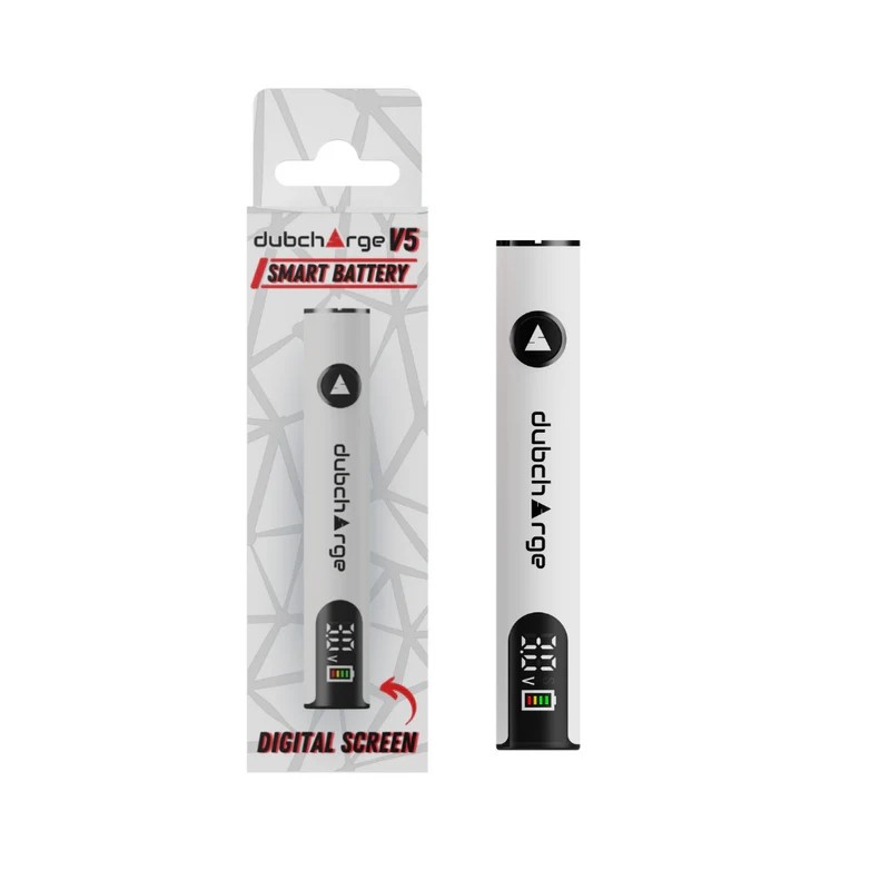 white dubcharge v5 510 thread battery