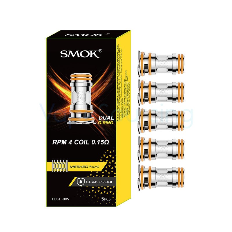 0.15ohm smok rpm4 coil