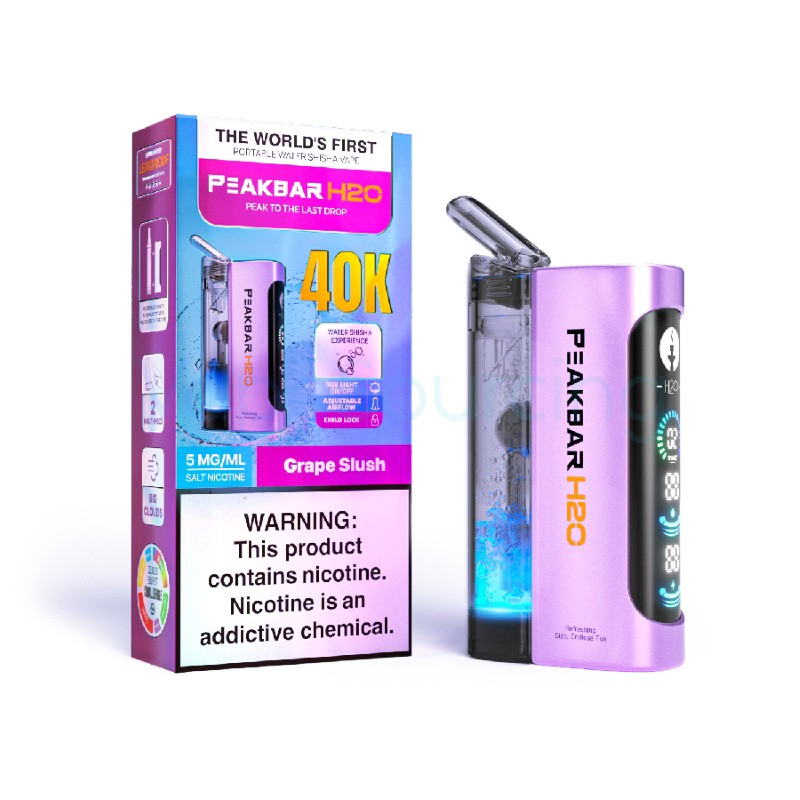 grape slush peakbar h2o 40k