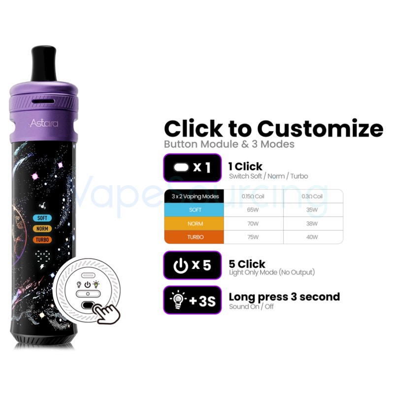 how to use lost vape astara