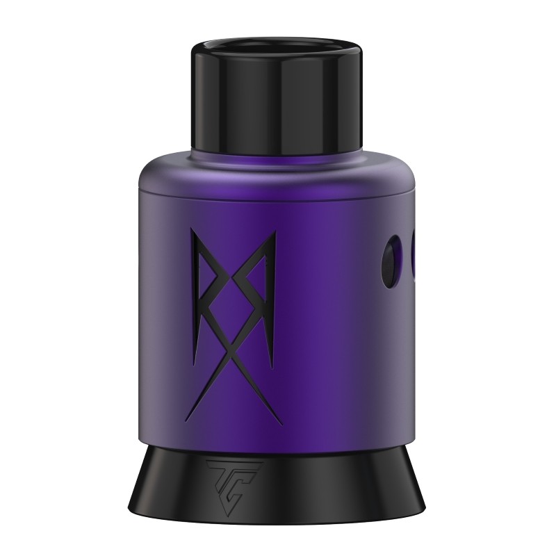 purple thunder cloud x grimmgreen recoil r3 single coil rda