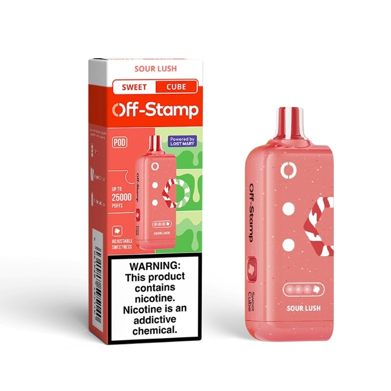 sour lush off-stamp x cube sweet cube 25k