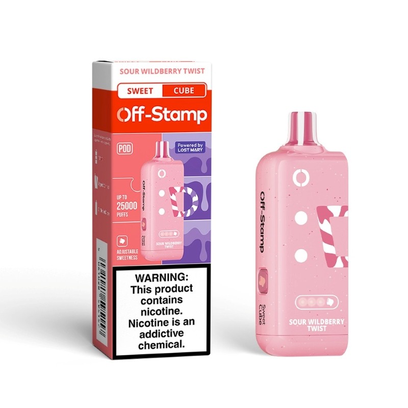 sour wildberry twist off-stamp x cube sweet cube 25k