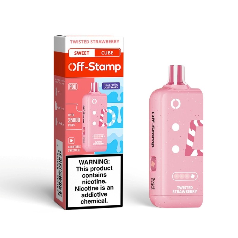 twisted strawberry off-stamp x cube sweet cube 25k