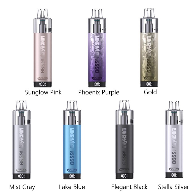 uwell nunchaku 10000 kit all colors