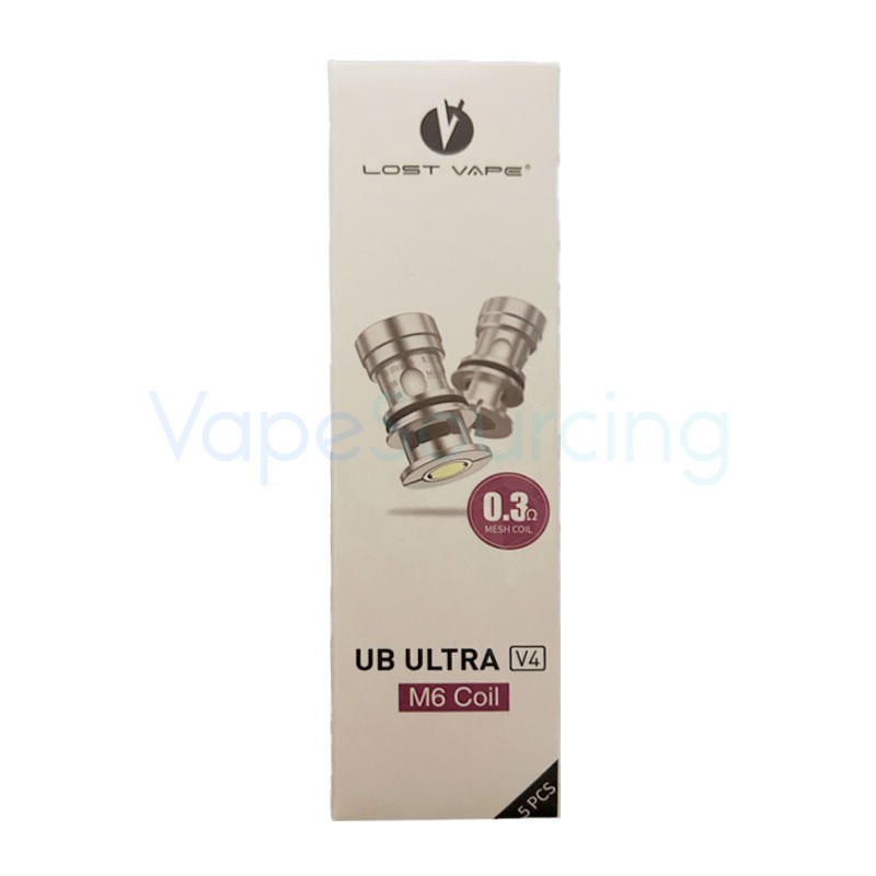 m6 0.3ohm lost vape ub ultra coil