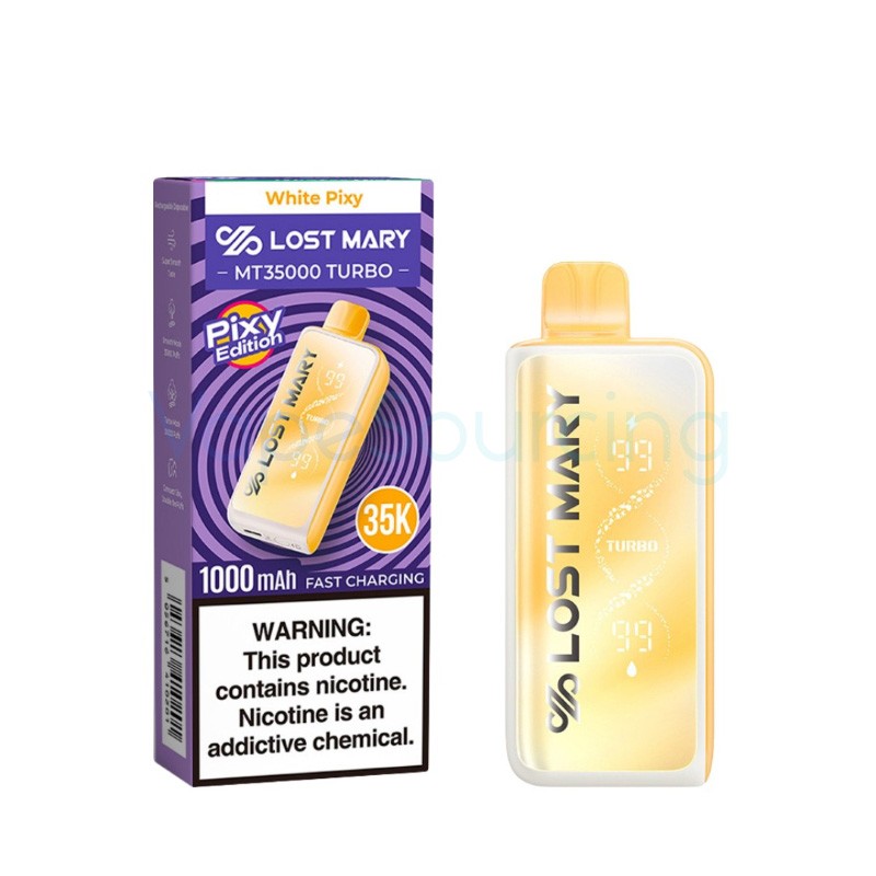 white pixy lost mary mt35000 turbo pixy edition