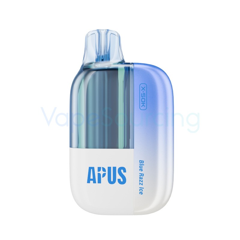 blue razz ice apus-x 50k