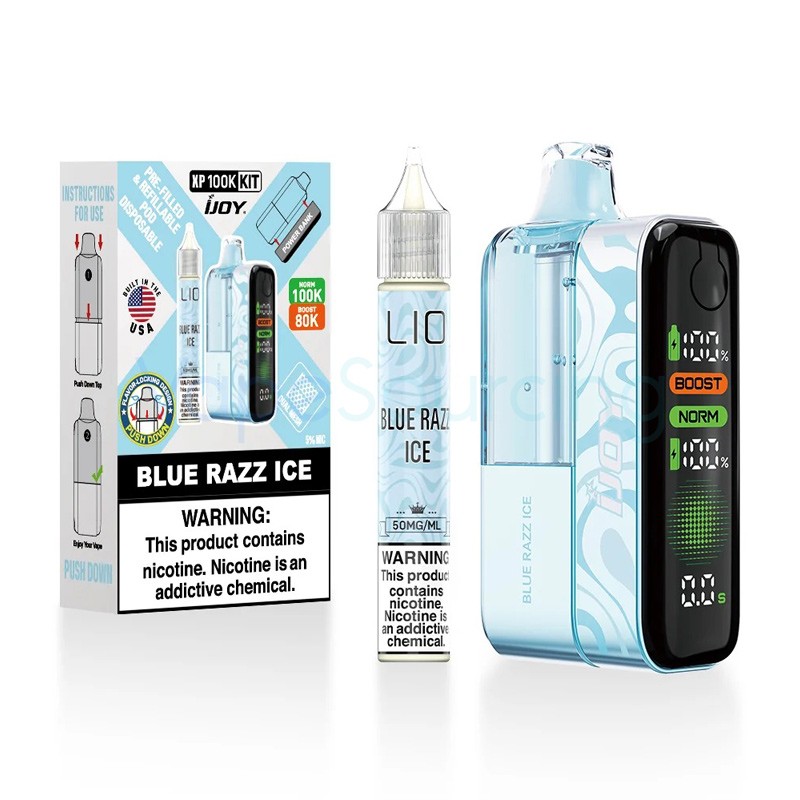 blue razz ice ijoy xp100k