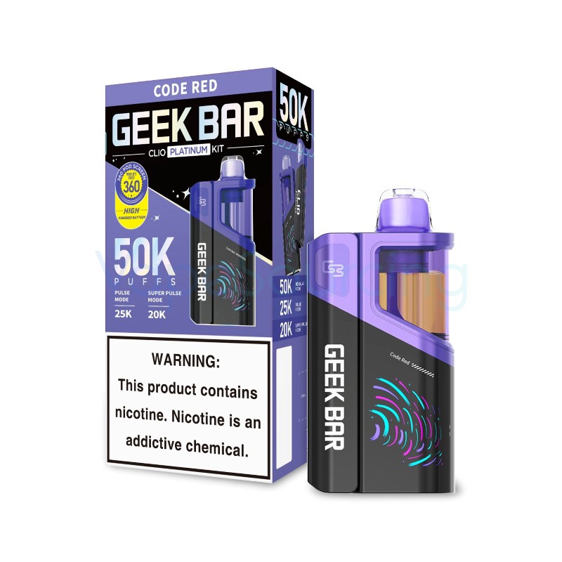 code red geek bar clio platinum 50k