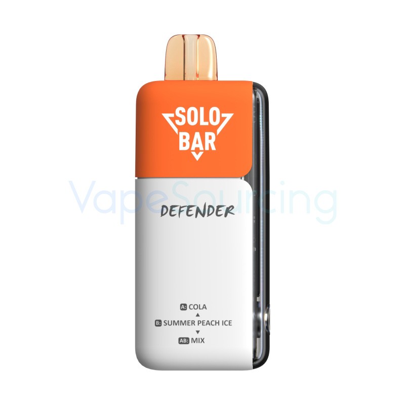 cola/summer peach ice solobar defender 40k