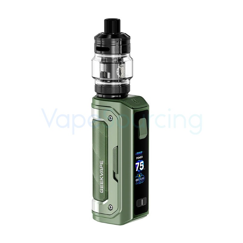 forest green geekvape aegis mini 5 vape mod kit