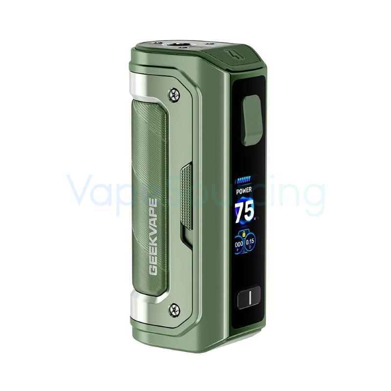forest green geekvape aegis mini 5 box mod