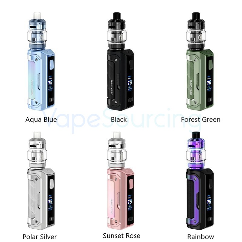 geekvape aegis mini 5 vape mod kit all colors