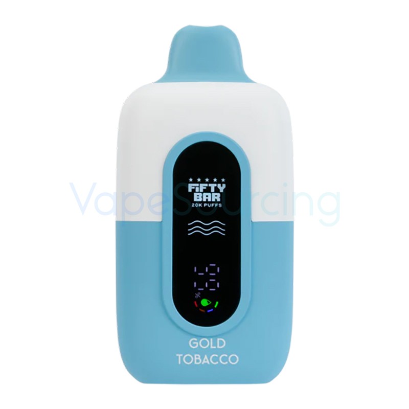 gold tobacco fifty bar 20k nixodine