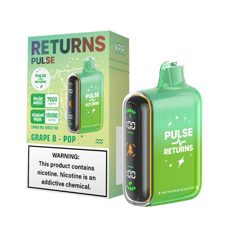 grape b-pop pulse returns 15k