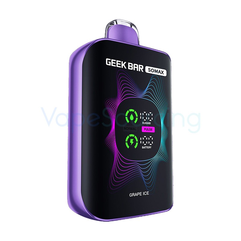grape ice geek bar somax 80k