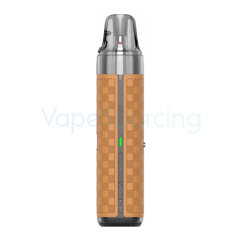 leather brown vaporesso vibe se 2