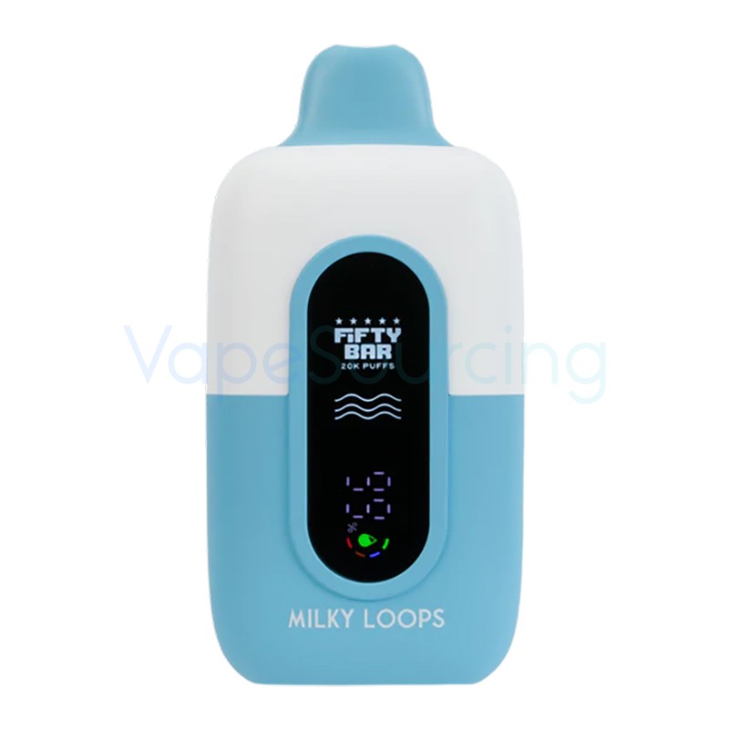 milky loops fifty bar 20k nixodine